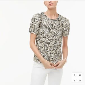 J. Crew puff sleeve top